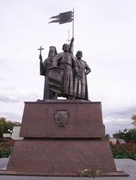 Памятник отцам-основателям Старого Оскола
